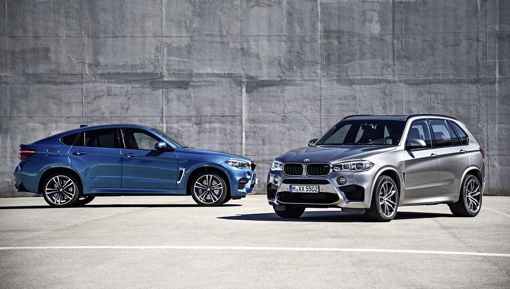 BMW X6 M y BMW X5 M 2015