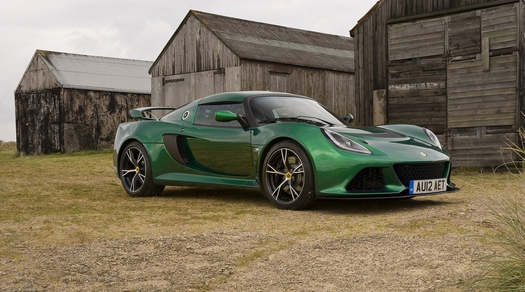 Lotus Exige S verde