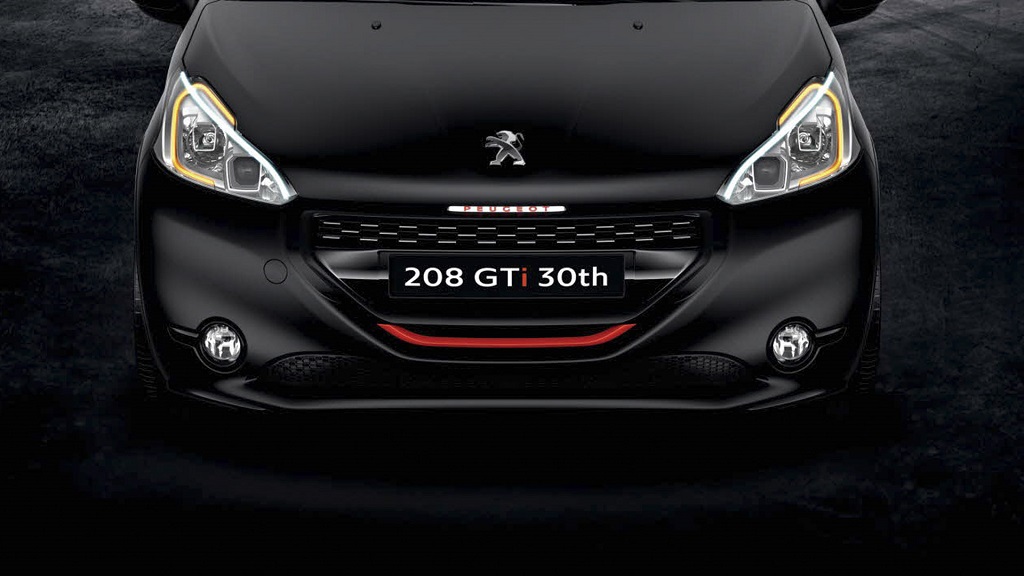 Peugeot 208 GTI 30th frontal