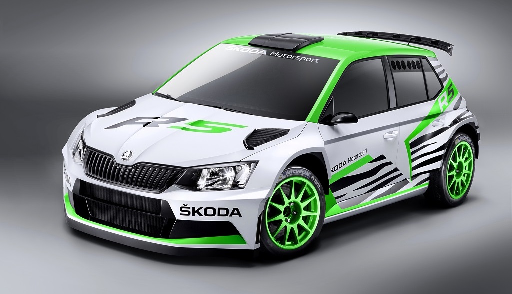 Skoda Fabia R5 frontal