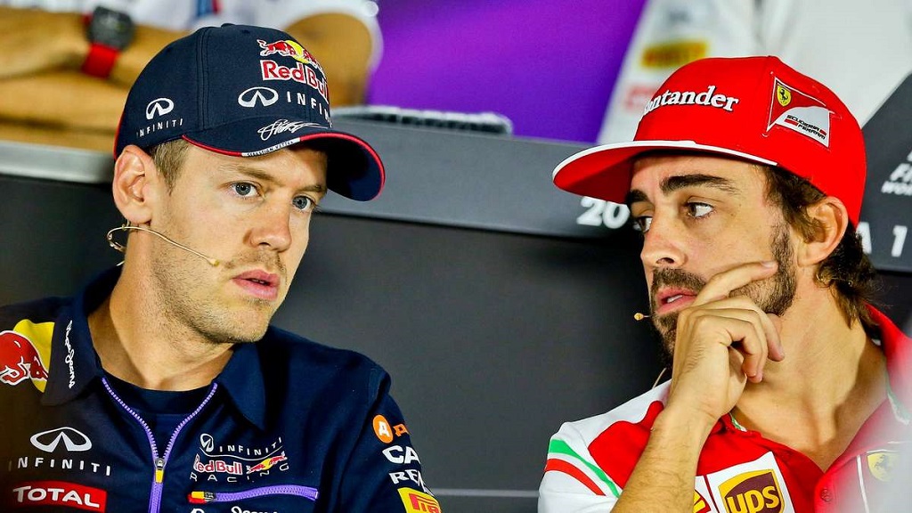 Vettel y Alonso