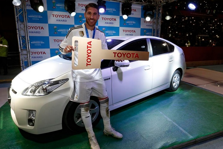 Sergio Ramos Toyota Prius