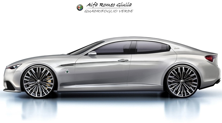 alfa romeo giulia concept