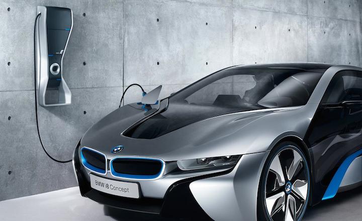 bmw i8 cargando