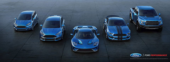 Ford Performance foto de familia 2015