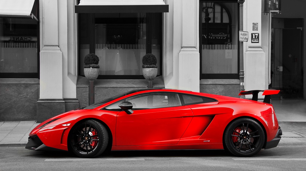 Lamborghini Gallardo rojo