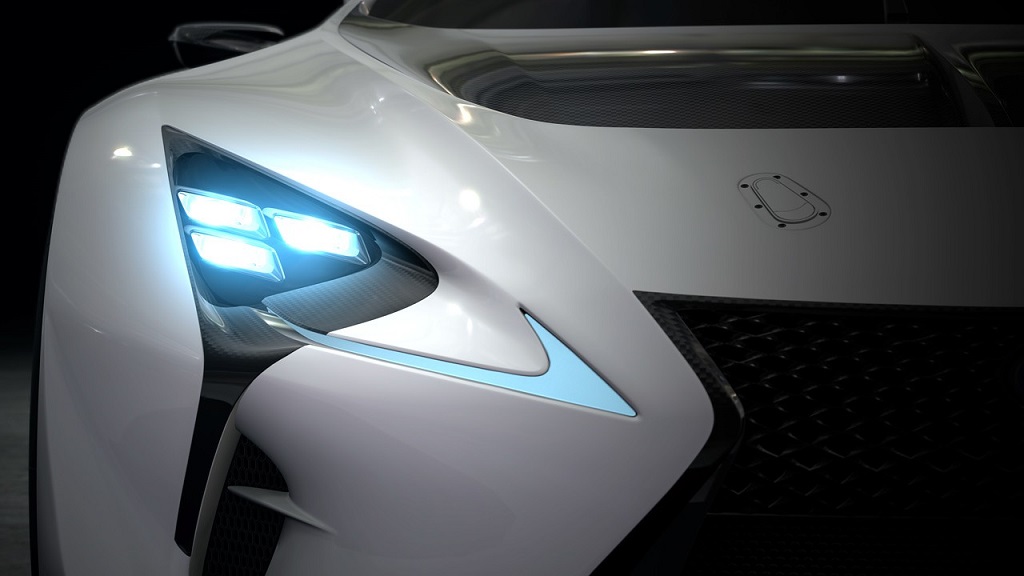 Lexus LF-LC GT Vision Gran Turismo teaser