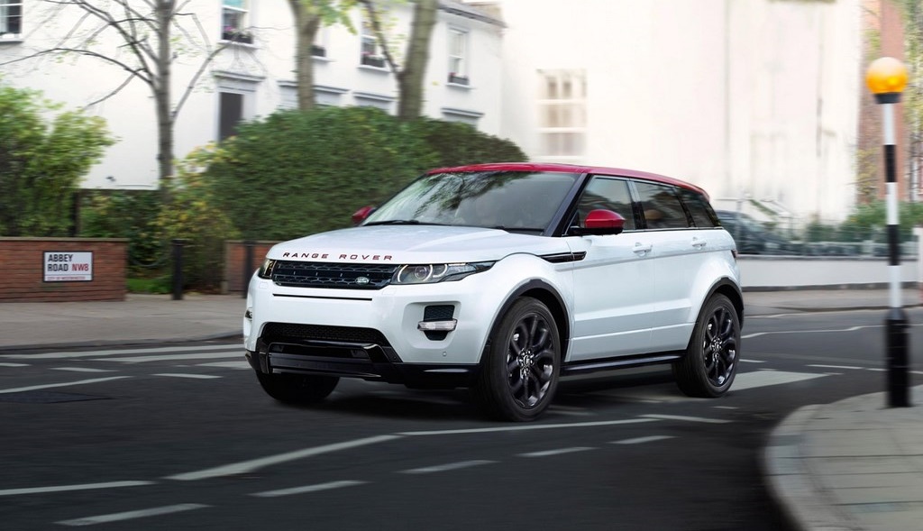 Range Rover Evoque British Edition frontal tres cuartos