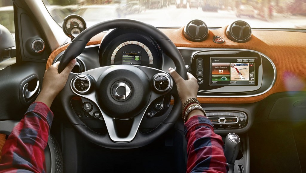 Smart fortwo interior