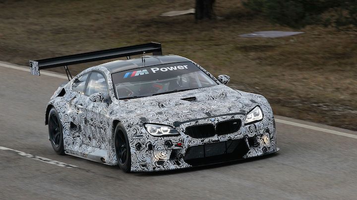 BMW M6 GT3 lateral