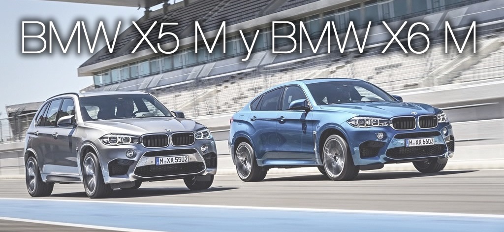 BMW X5 M y BMW X6 M en movimiento