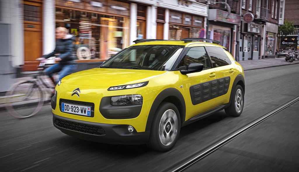 Citroen C4 Cactus amarillo