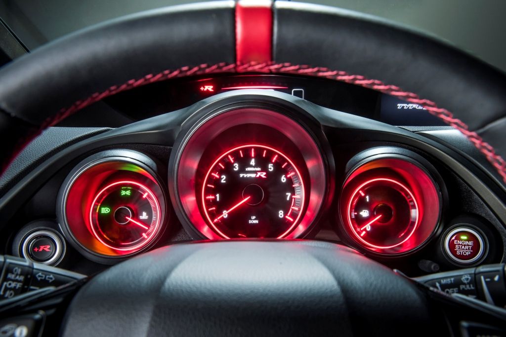 Honda Civic Type R cuadro de instrumentos