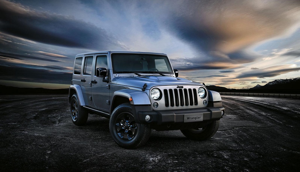 Jeep Wrangler Black Edition II frontal