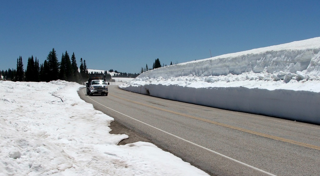 carretera con nieve