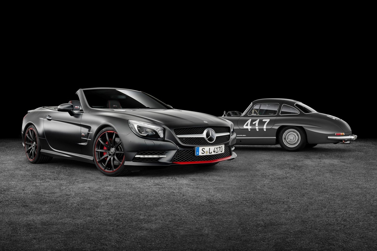 Mercedes SL 417 Mille Miglia frontal