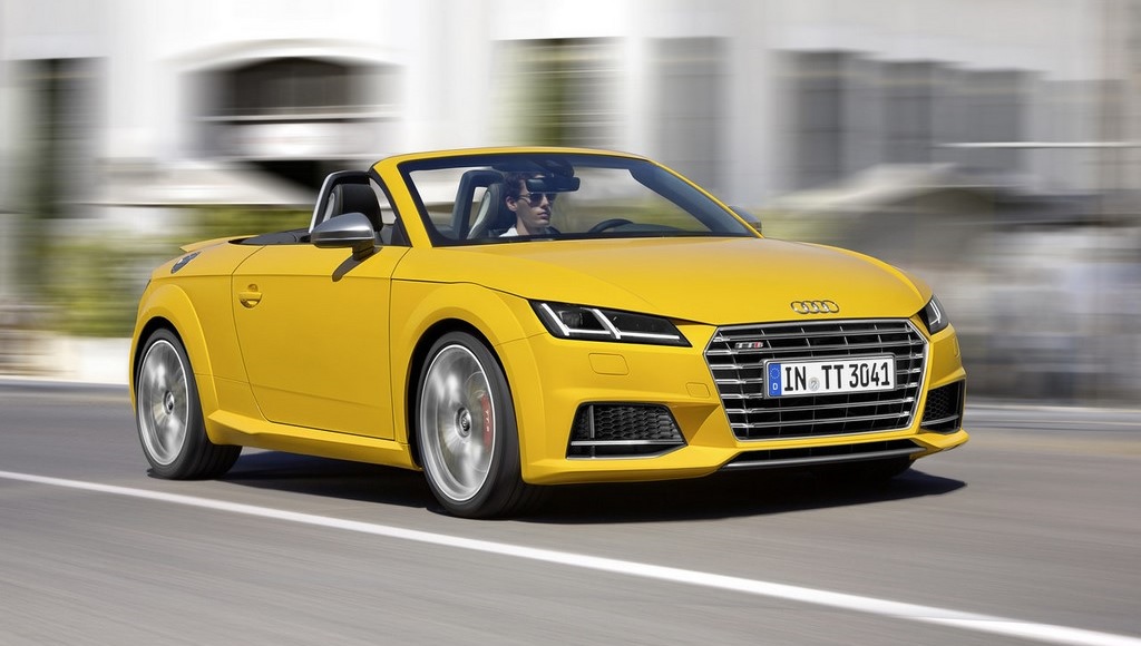 Audi TTS Roadster 2014 en movimiento