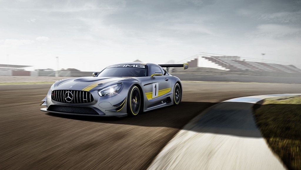 Rennwagen Mercedes-AMG GT3 Genf 2014; Racecar Mercedes-AMG GT3 Geneva 2014