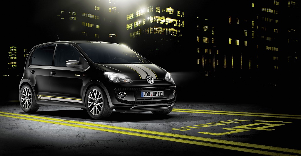 Volkswagen Street Up! frontal tres cuartos