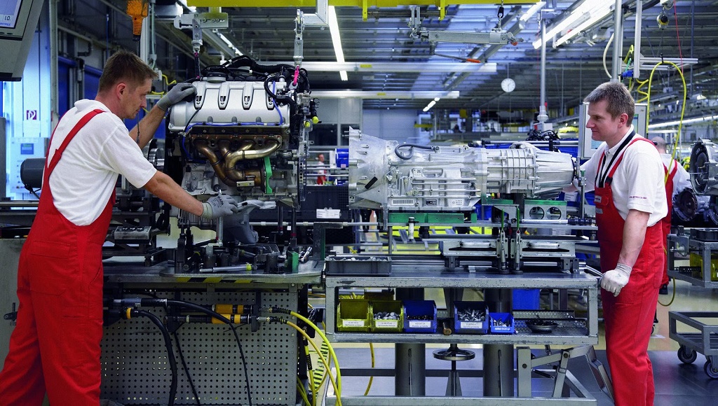 trabajadores Porsche