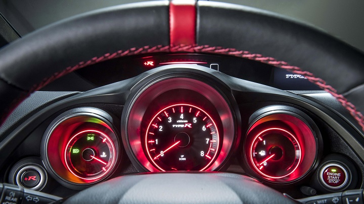 Honda Civic Type R cuadro de instrumentos