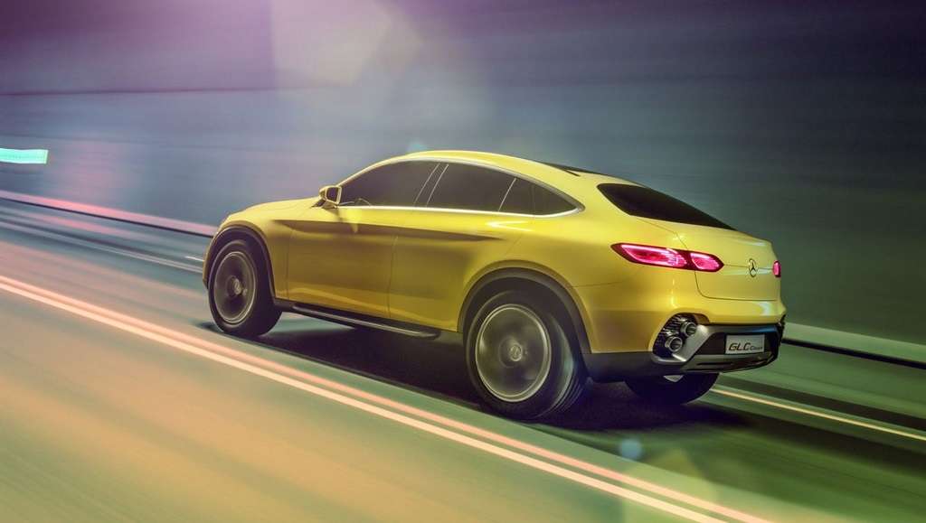 Mercedes-Benz Concept GLC Coupé; Lack: Solarbeam