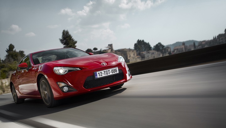 Toyota GT86 en circuito