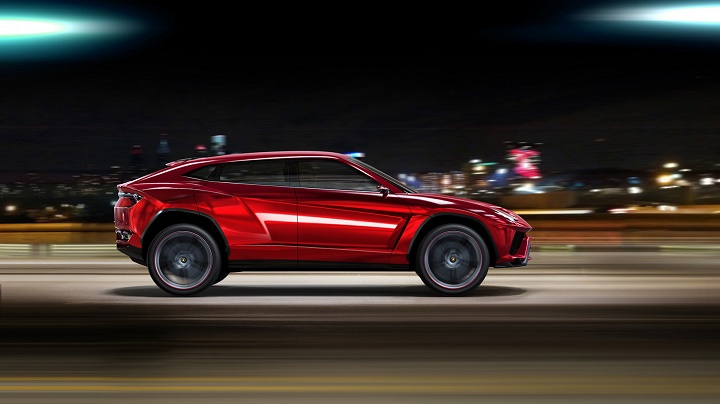 Lamborghini Urus lateral