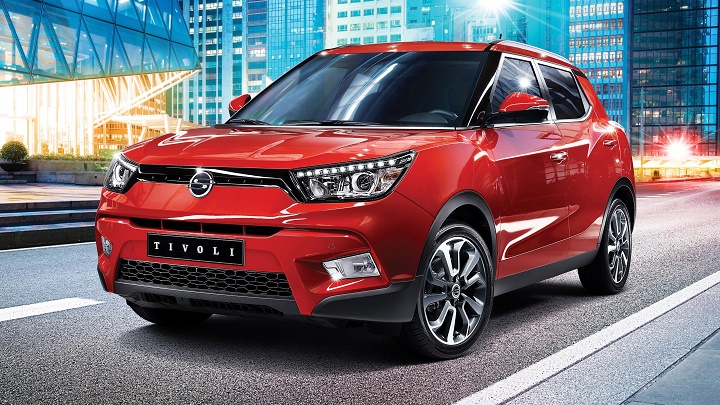 SsangYong Tivoli frontal