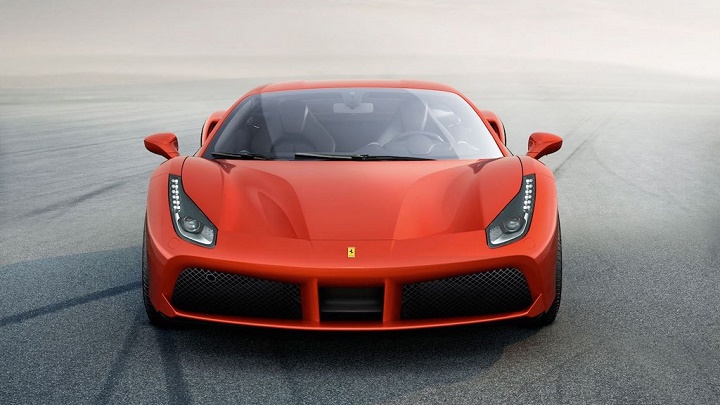 488 GTB frontal