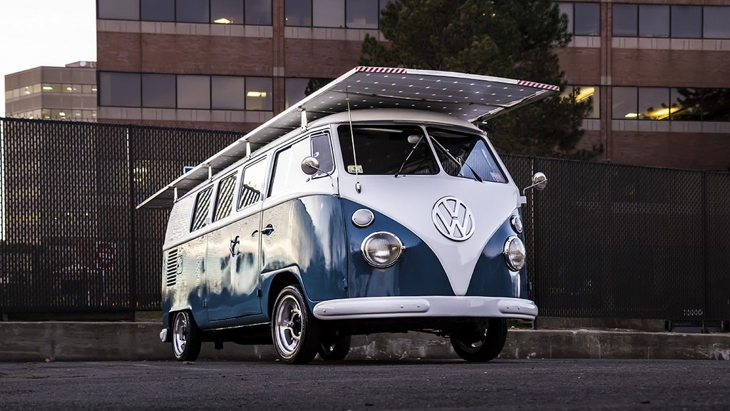 Volkswagen Bus solar 1