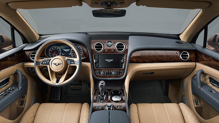 Bentayga interior