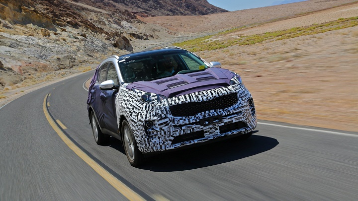 Kia Sportage 2016 en Death Valley 1