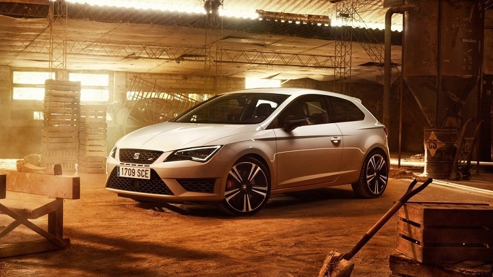 SEAT Leon Cupra 290 frontal tres cuartos