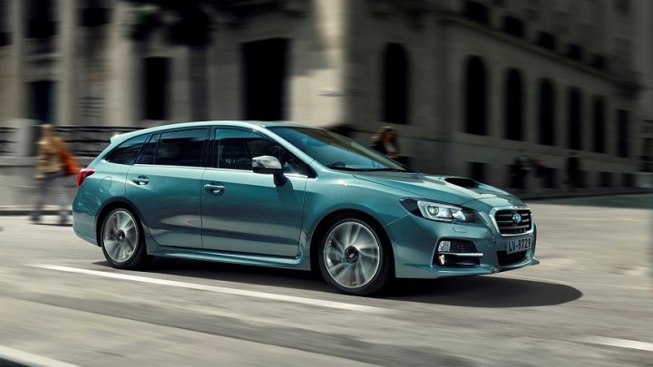 Subaru Levorg en movimiento