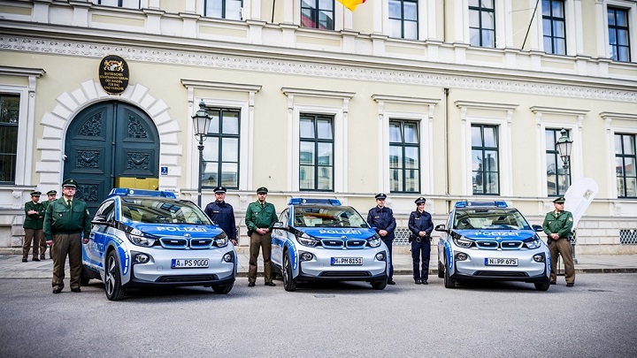 BMW i3 policia 3