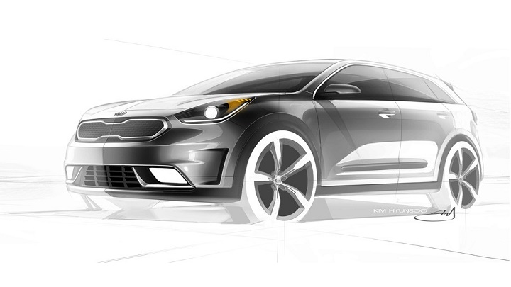 Kia Niro boceto 1