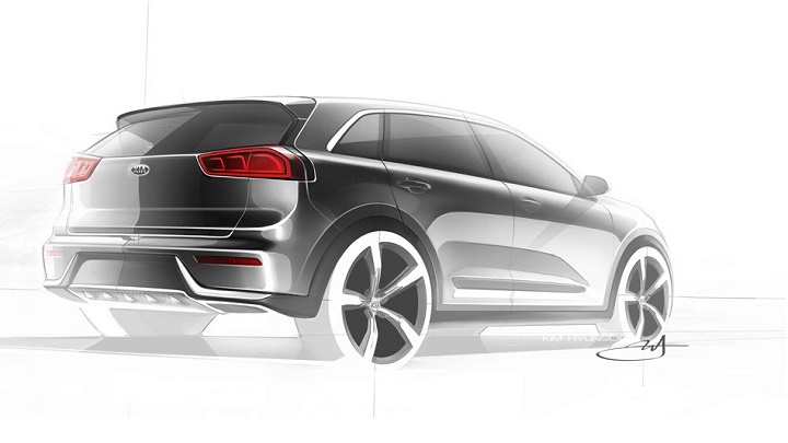 Kia Niro boceto 2