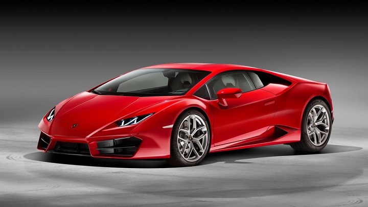 Lamborghini Huracan LP 580-2 frontal tres cuartos