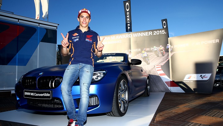 Marc Marquez BMW M6 Cabrio