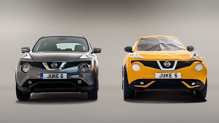 Nissan Juke de origami 9