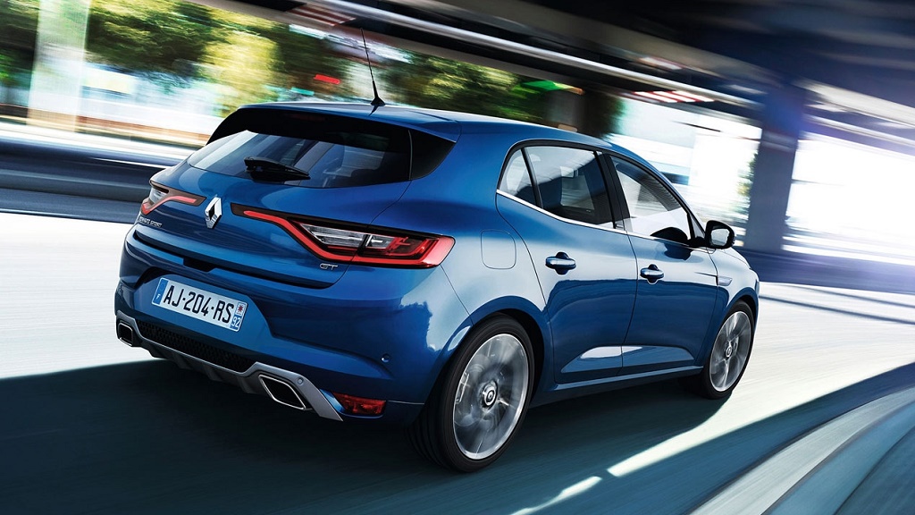 Renault Megane 2016 zaga tres cuartos