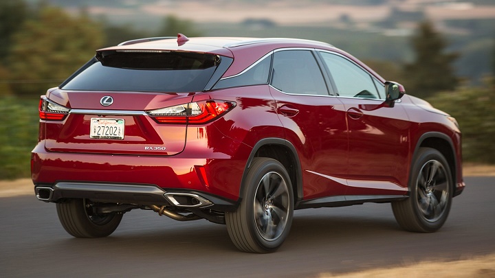 Lexus RX rojo