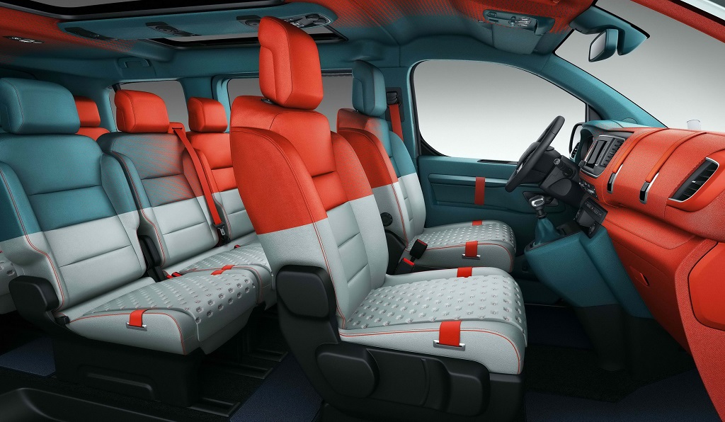 Concept SpaceTourer Hyphen interior