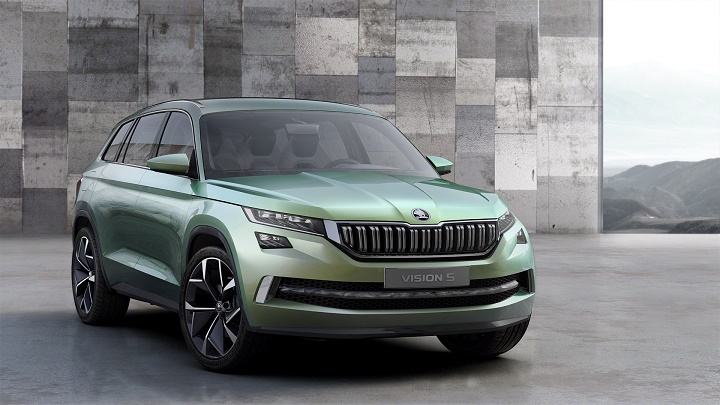 Skoda VisionS frontal