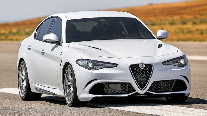 Alfa romeo Giulia frontal