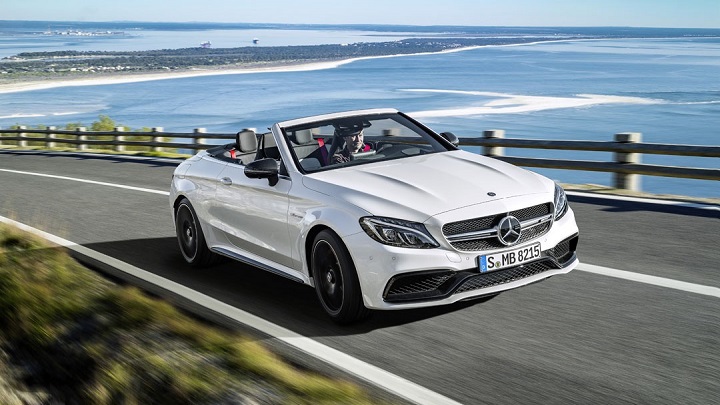 Mercedes-AMG C 63 Cabrio frontal tres cuartos