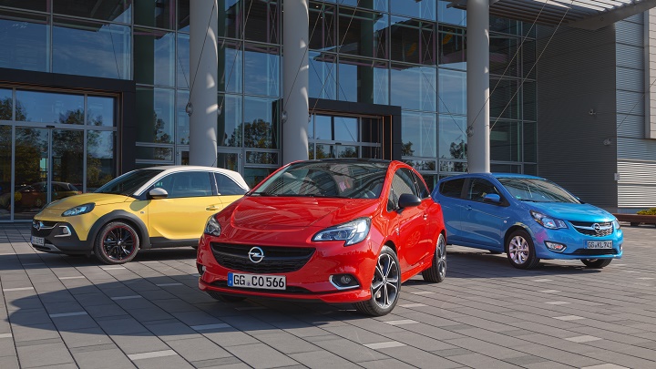 Opel Adam Corsa y Karl