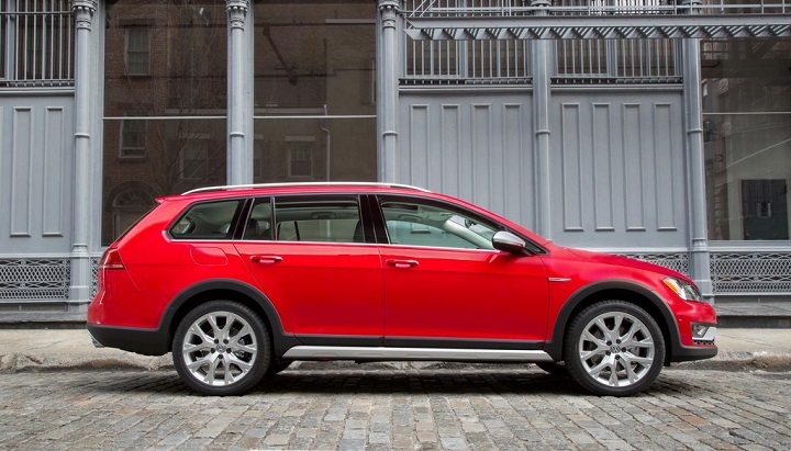 Volkswagen Golf Alltrack lateral