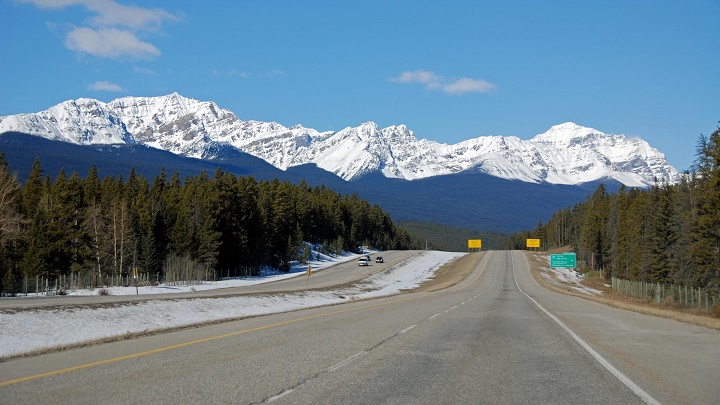 carretera invierno